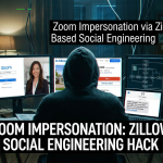 انتحال هوية زووم عبر الهندسة الاجتماعية المعتمدة على منصة زيلو
