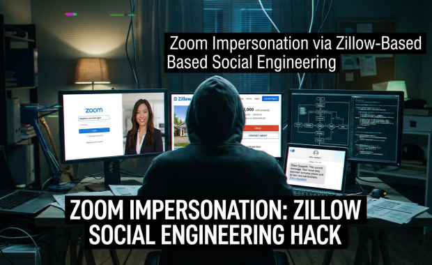 انتحال هوية زووم عبر الهندسة الاجتماعية المعتمدة على منصة زيلو