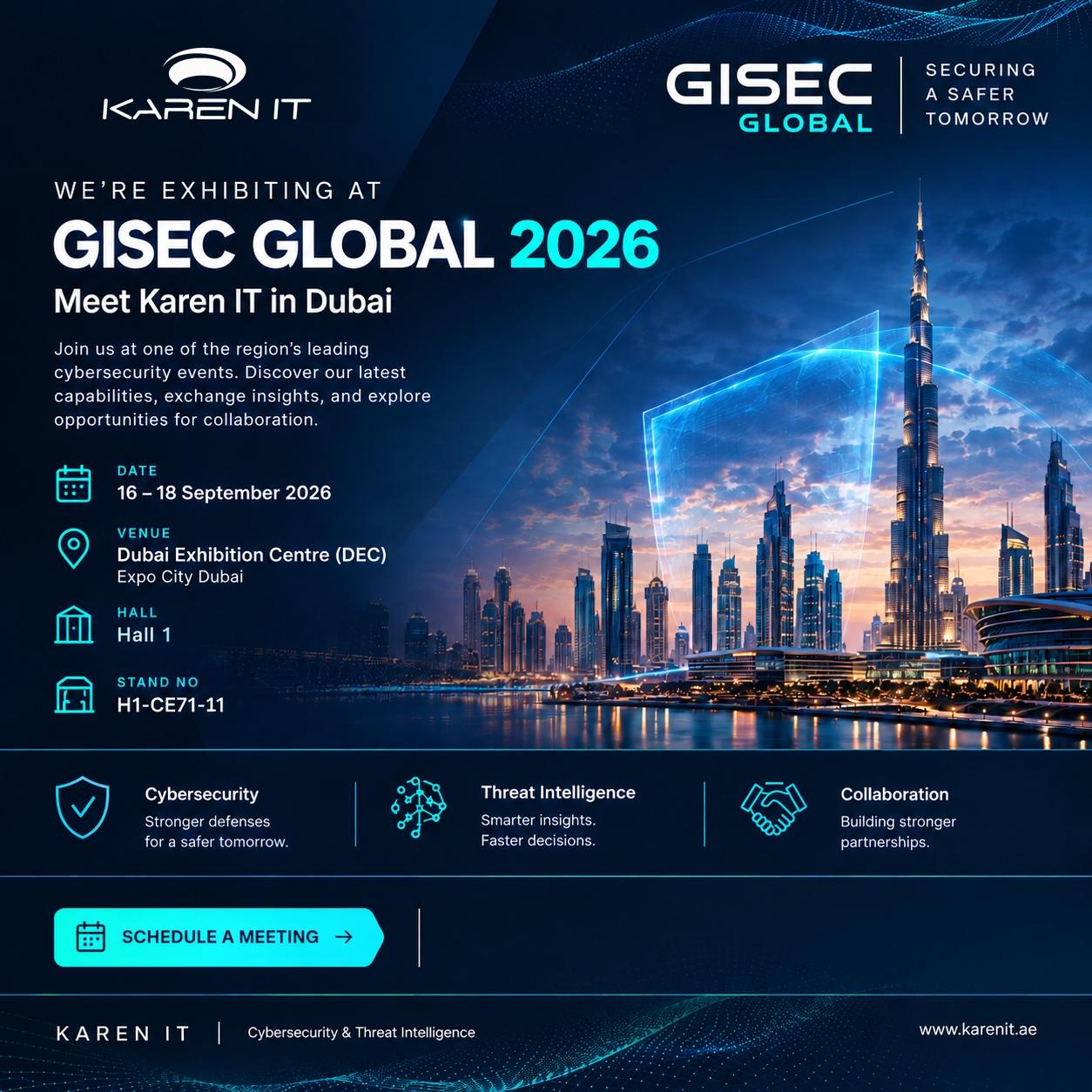 Karen IT to Exhibit at GISEC Global 2026